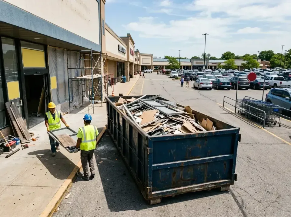 retail-store-renovation-debris-003 — frequently asked questions, Roll-off Dumpster Rentals in Lone Tree, CO